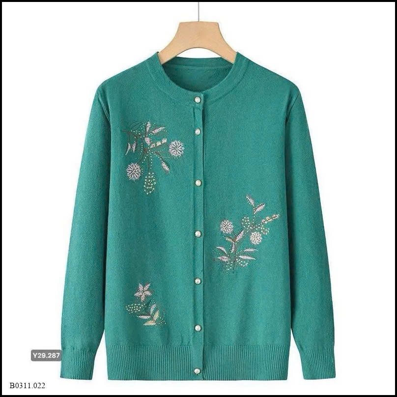 ÁO KHOÁC LEN TRUNG NIÊN CHO BÀ CHO MẸ  Giá sỉ 130k