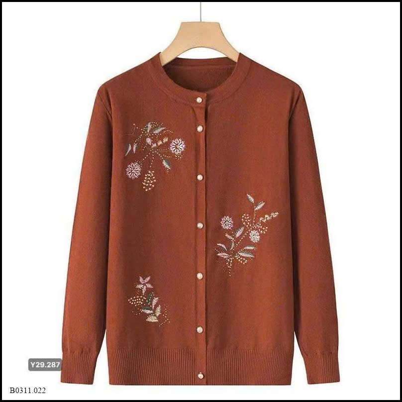 ÁO KHOÁC LEN TRUNG NIÊN CHO BÀ CHO MẸ  Giá sỉ 130k