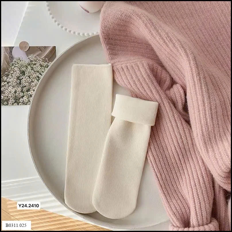 Sét 10 đôi tất lót lông Giá sỉ 55k /10 đôi