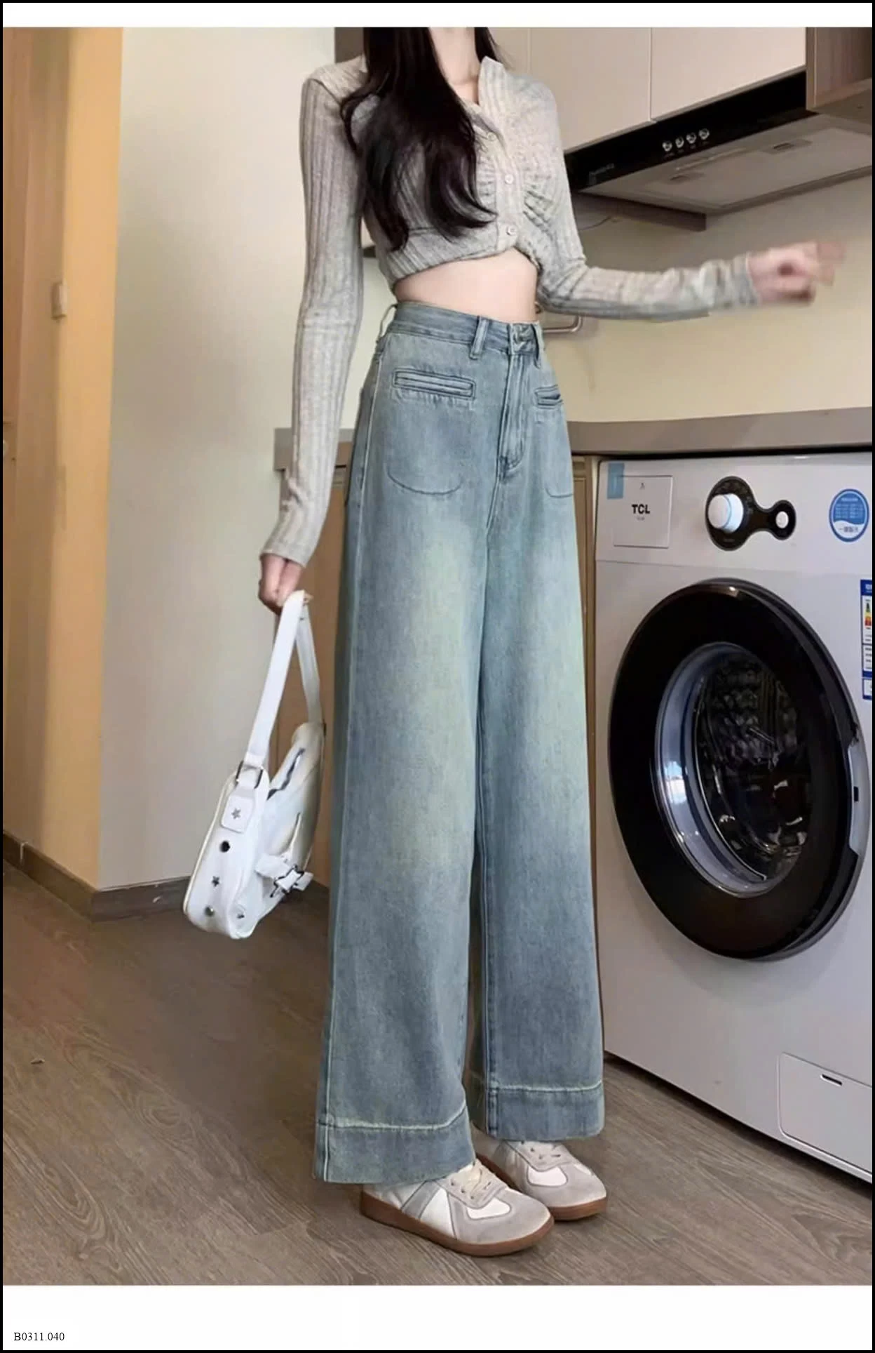 QUẦN JEAN ỐNG SUÔNG NỮ Giá sỉ 170k