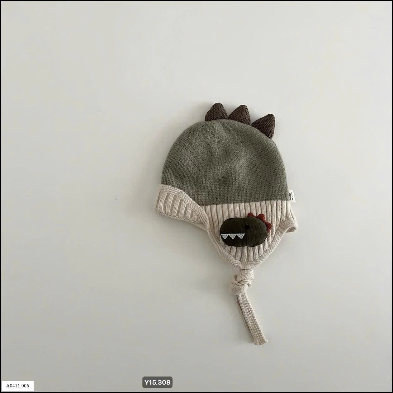 MŨ KHỦNG LONG BỊT TAI CHO BÉ Giá sỉ 75k/chiếc