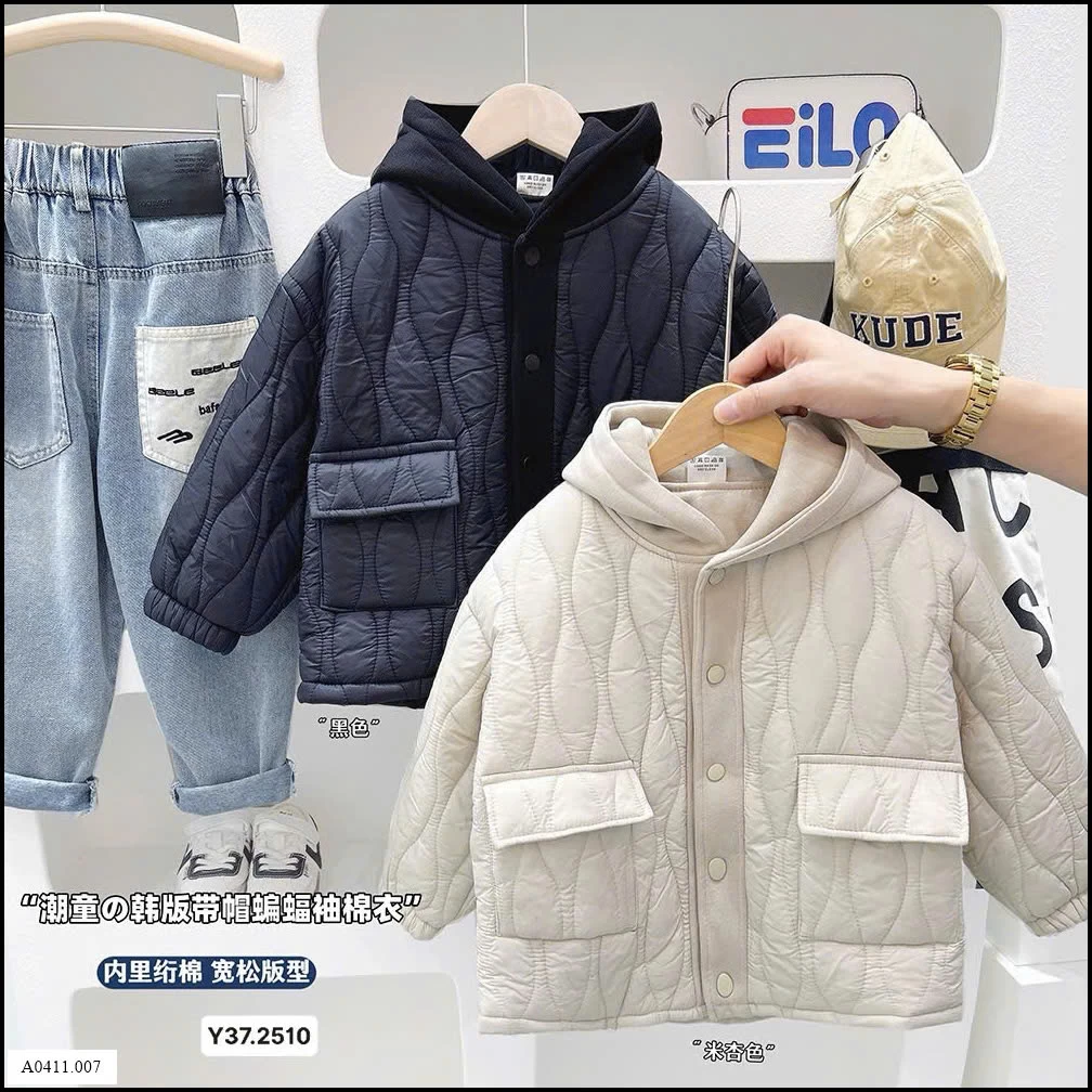 ÁO KHOÁC KACADY CHO BÉ TRAI  Giá sỉ 215k