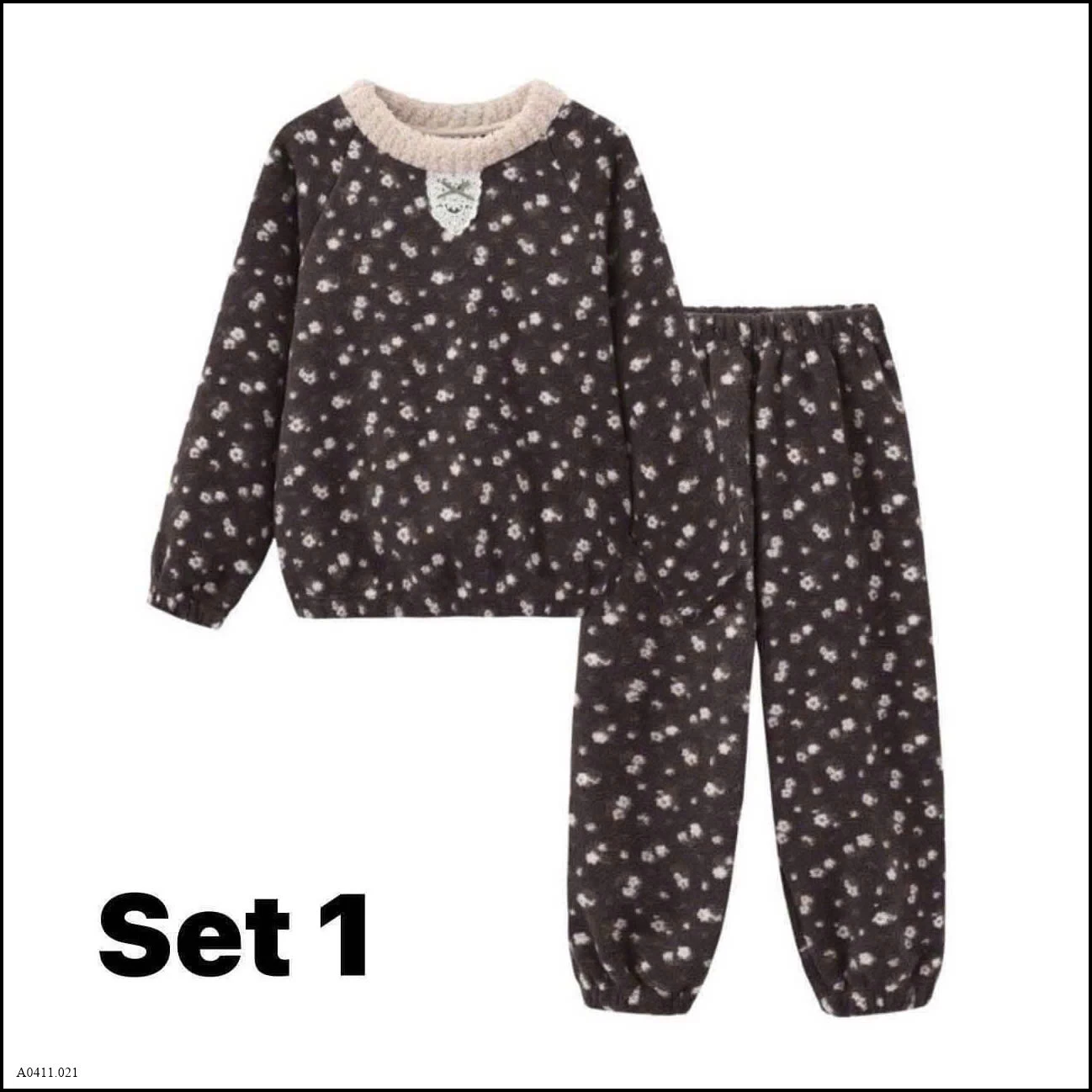 BỘ LÔNG MỀM TRẺ EM Giá sỉ Size 100-110-120: 125k/ set  Size 130-140-150: 145k/ set  Size 160-170: 165k/ set