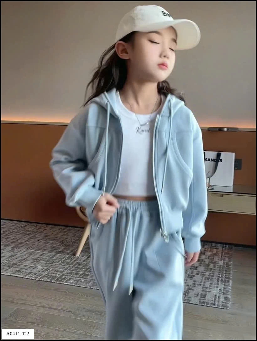 BỘ NỈ BÉ GÁI Giá sỉ 275k