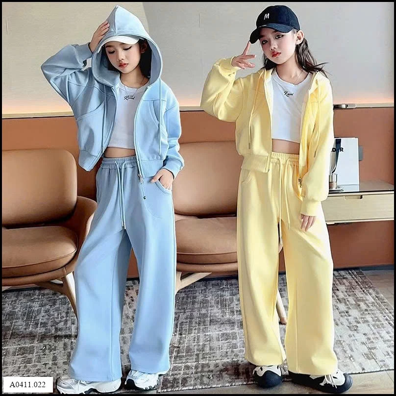 BỘ NỈ BÉ GÁI Giá sỉ 275k