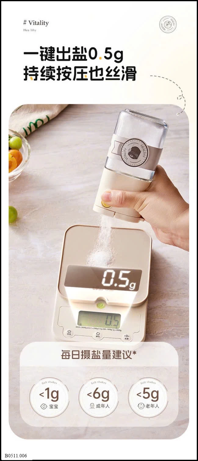 COMBO 3 LỌ RẮC GIA VỊ BEAR Giá sỉ 220k