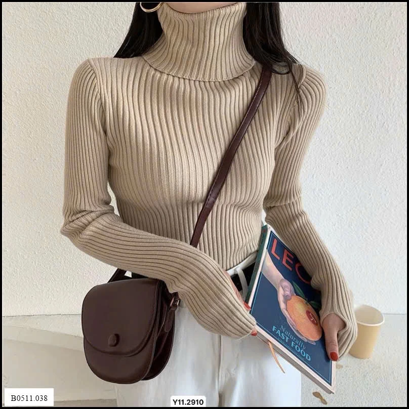 ÁO LEN CỔ LỌ NỮ  Giá sỉ 85k