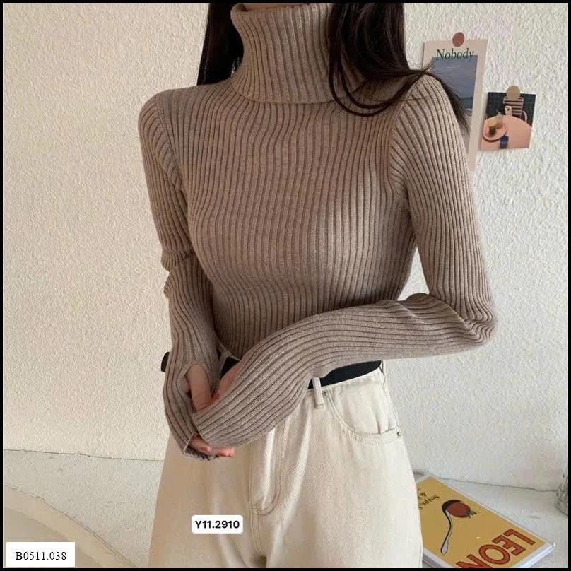 ÁO LEN CỔ LỌ NỮ  Giá sỉ 85k