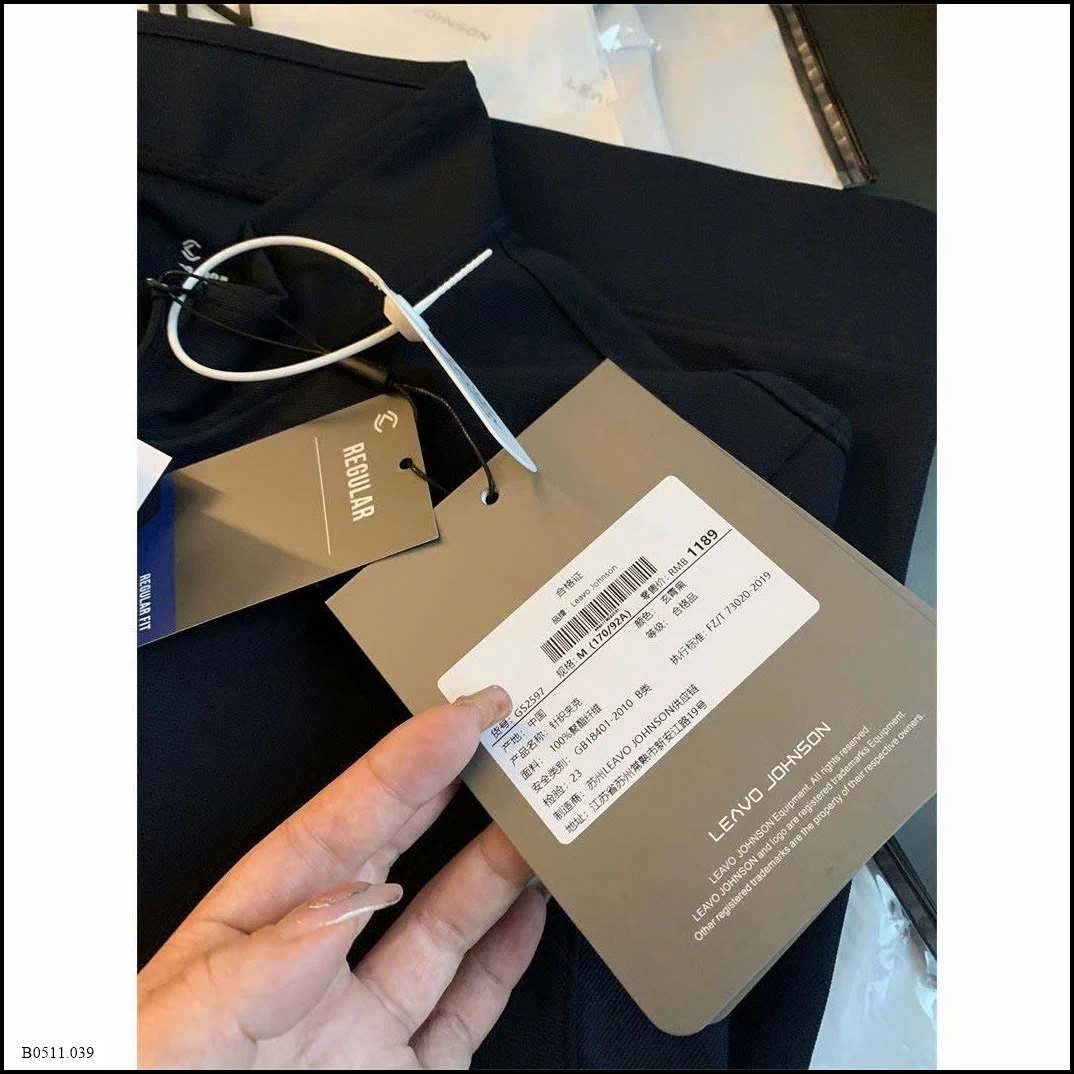 Áo khoác NAM LEAVO JOHNSON  Giá sỉ 280k