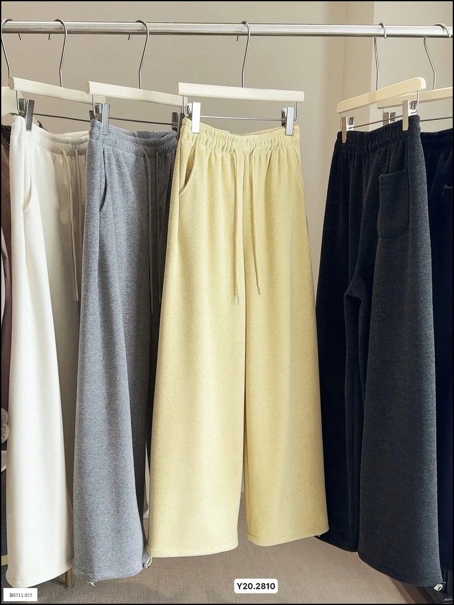 quần suông nỉ  Giá sỉ 215k