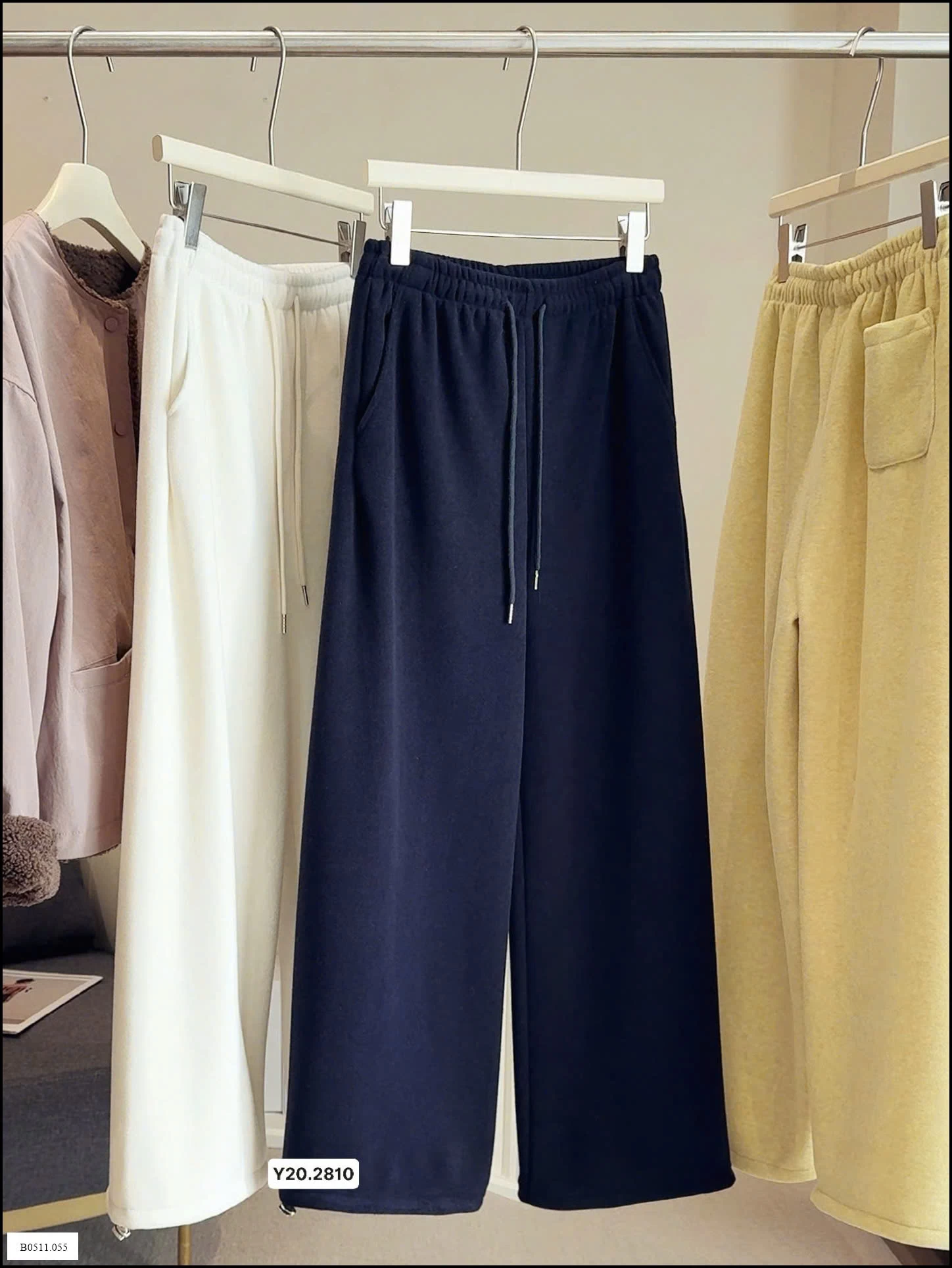 quần suông nỉ  Giá sỉ 215k