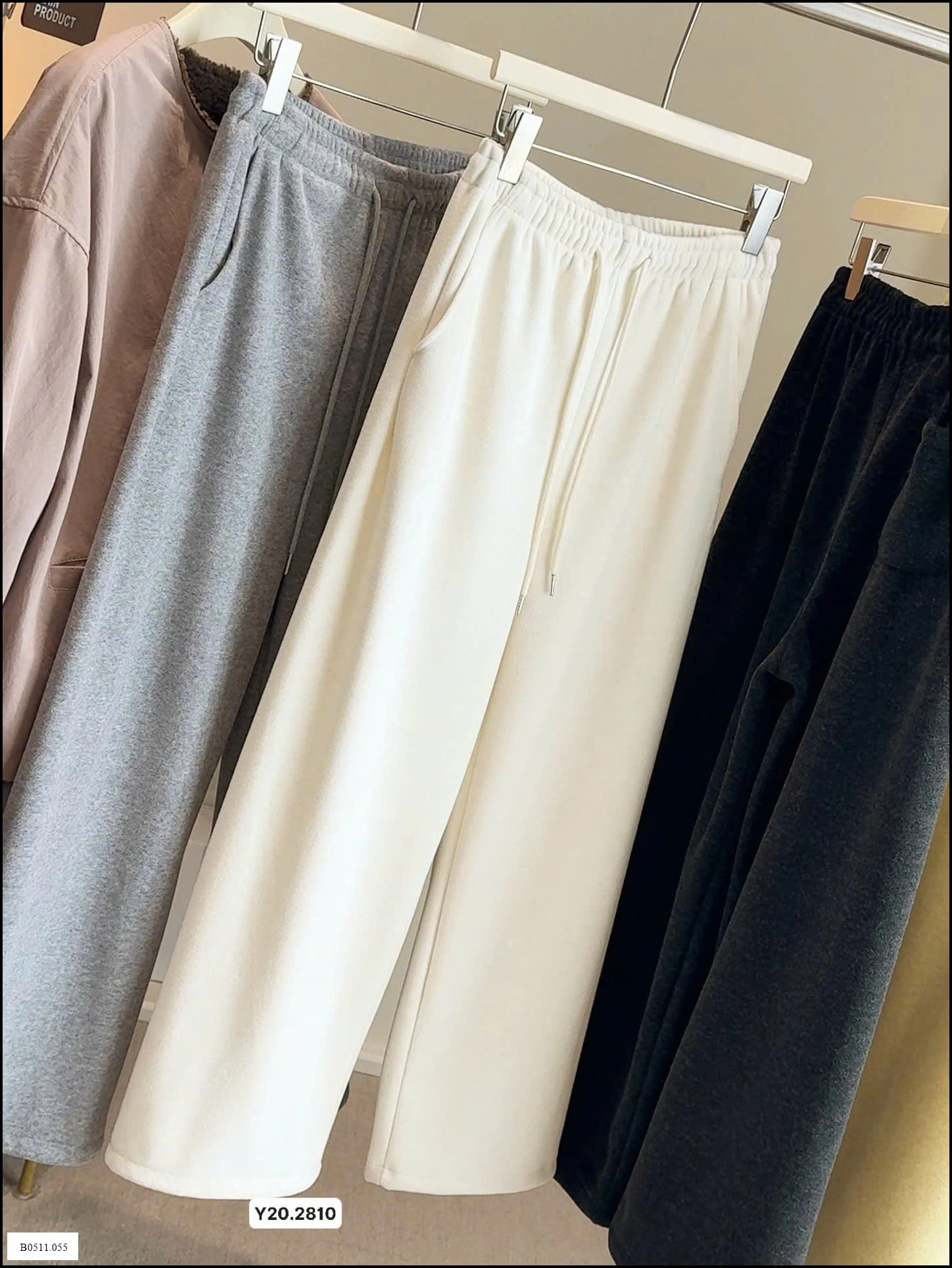 quần suông nỉ  Giá sỉ 215k