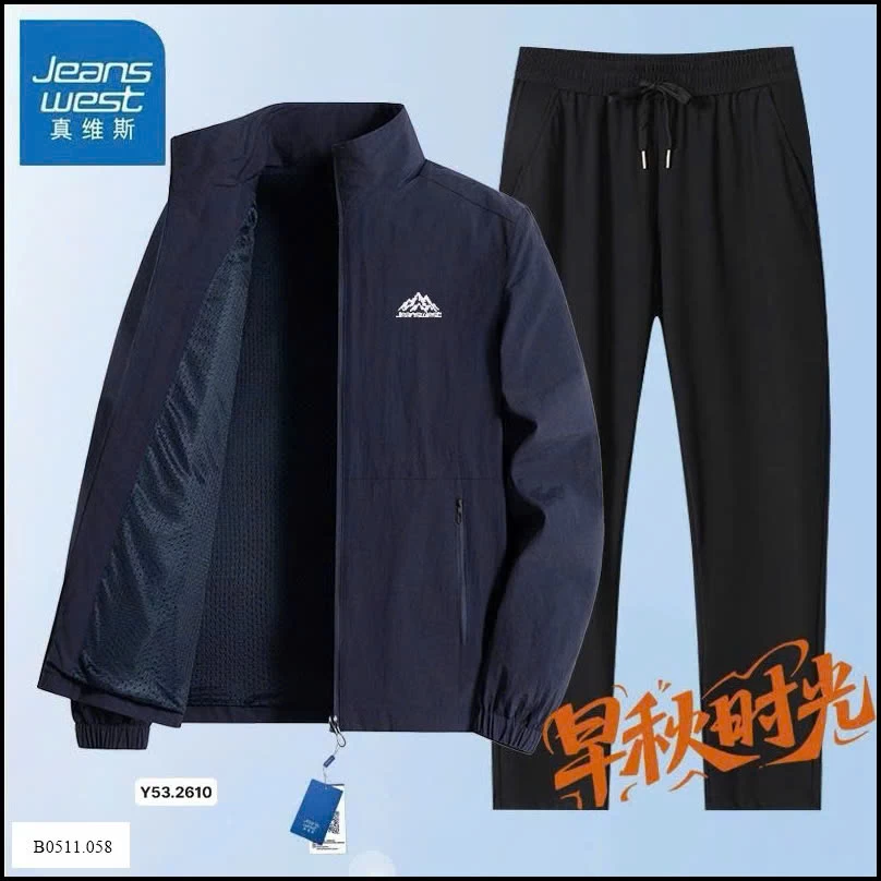 Bộ đồ thể thao nam  Giá sỉ 340k