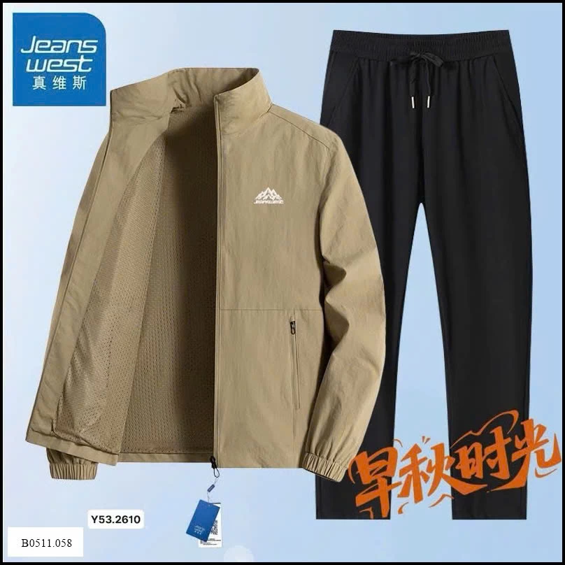 Bộ đồ thể thao nam  Giá sỉ 340k