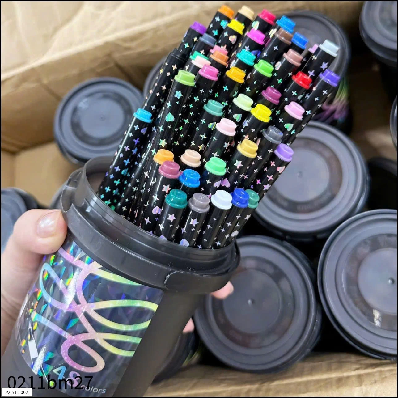 Bộ bút màu nhũ bling bling Giá sỉ 95k