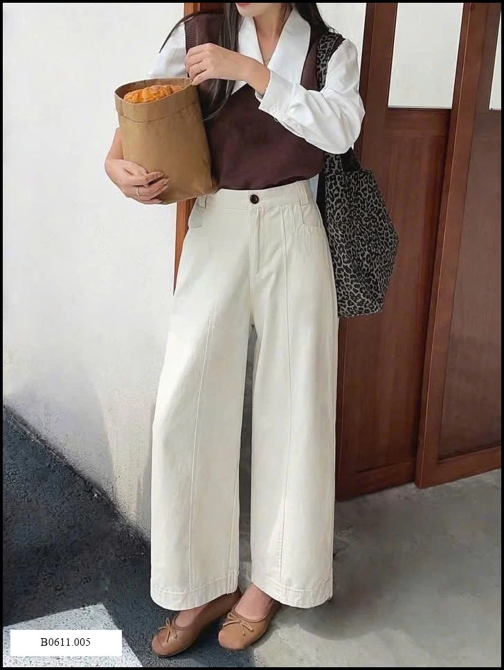 quần dáng suông cạp chun  Giá sỉ  215k