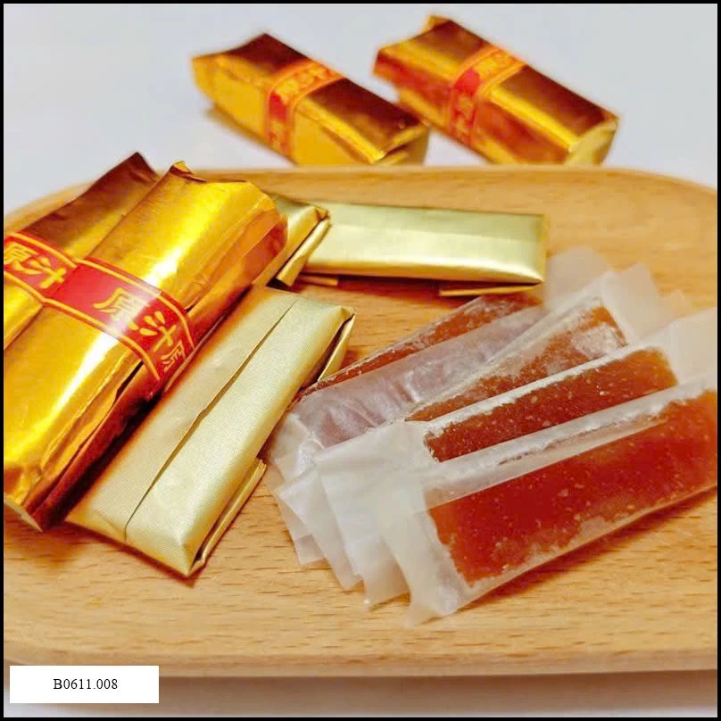 KẸO GỪNG NGUYÊN CHẤT Giá sỉ 95k / gói 504gr (90 cái)