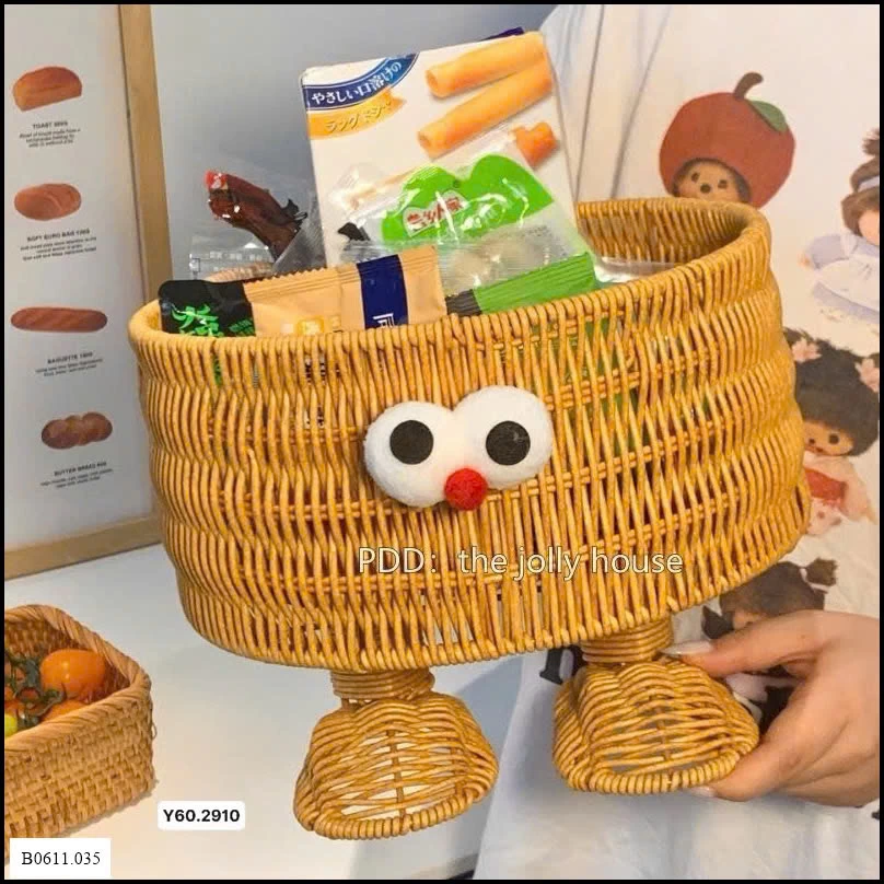 Giỏ zả mây  Giá sỉ 120k