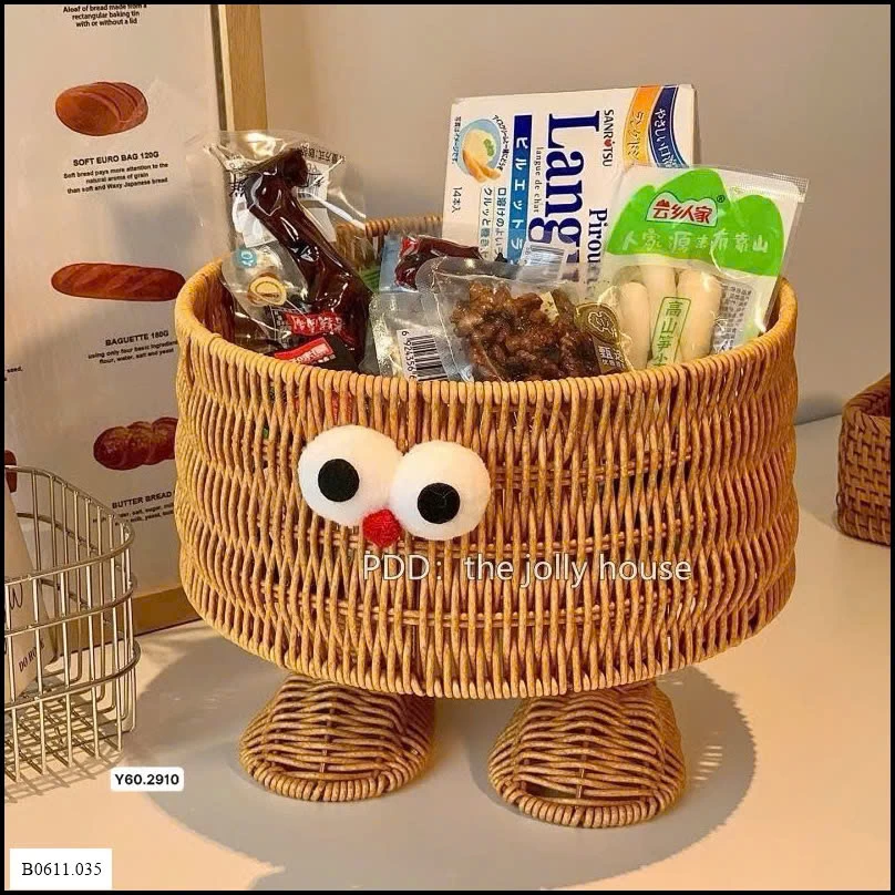 Giỏ zả mây  Giá sỉ 120k