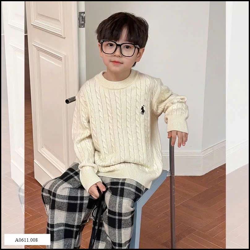 ÁO LEN THÊU NGỰA CAO CẤP NHÀ AMBB Giá sỉ 90-150: 185k      160: 200k