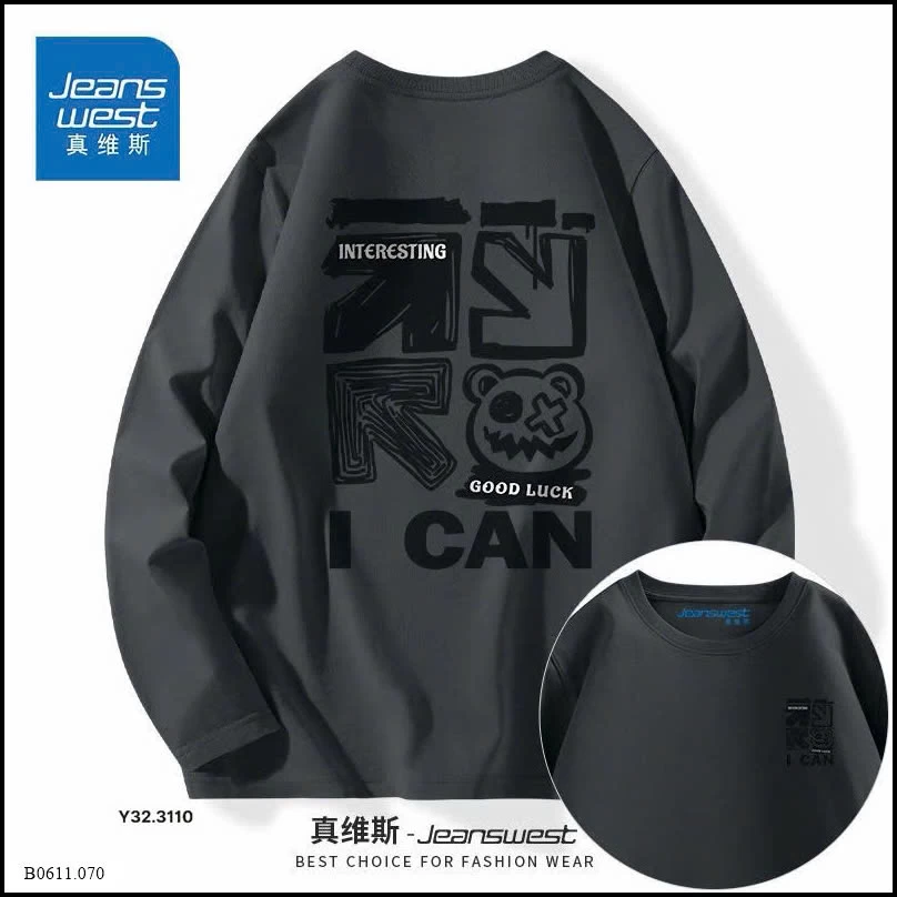 ÁO DÀI TAY HOẠ TIẾT JEANSWEST Giá sỉ 170k