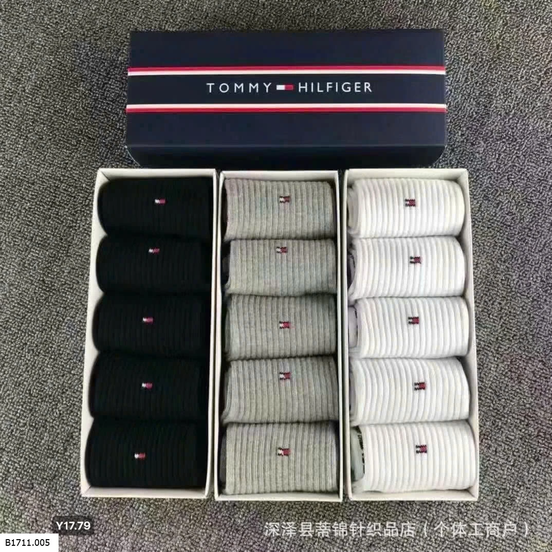TẤT TOMMY DƯ XỊN FULL HỘP  Giá sỉ 70k/h
