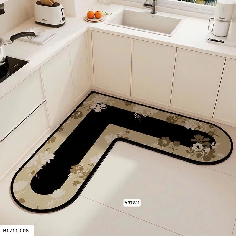 THẢM LÓT SÀN GÓC BẾP CHỮ L CHỐNG TRƯỢT  Giá sỉ 90k