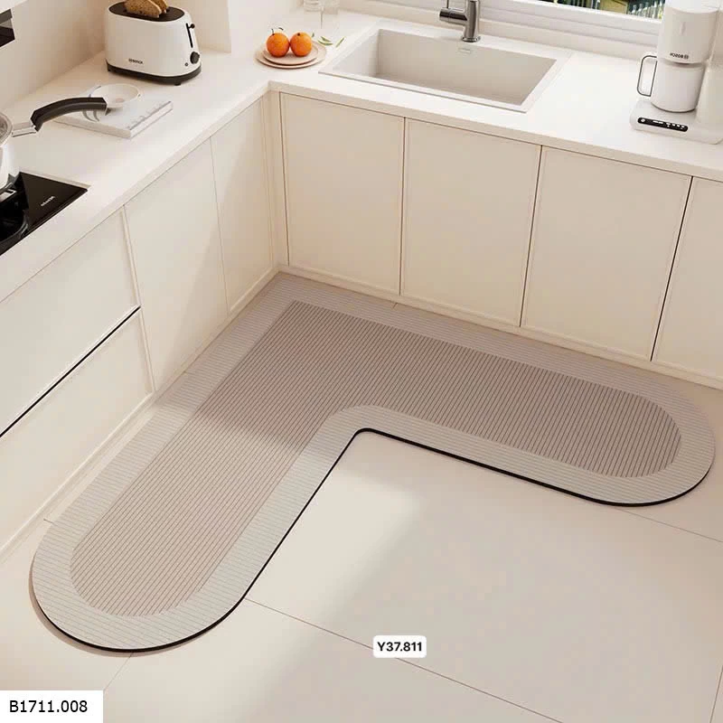 THẢM LÓT SÀN GÓC BẾP CHỮ L CHỐNG TRƯỢT  Giá sỉ 90k