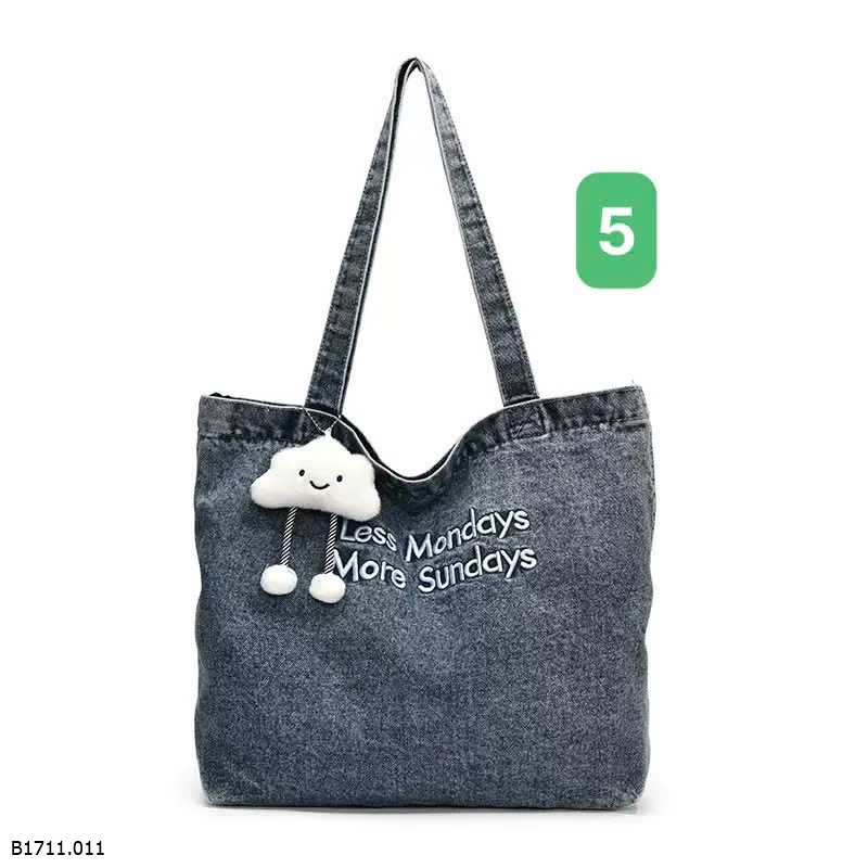 TÚI TOTE DENIM CHO NỮ Giá sỉ 110k