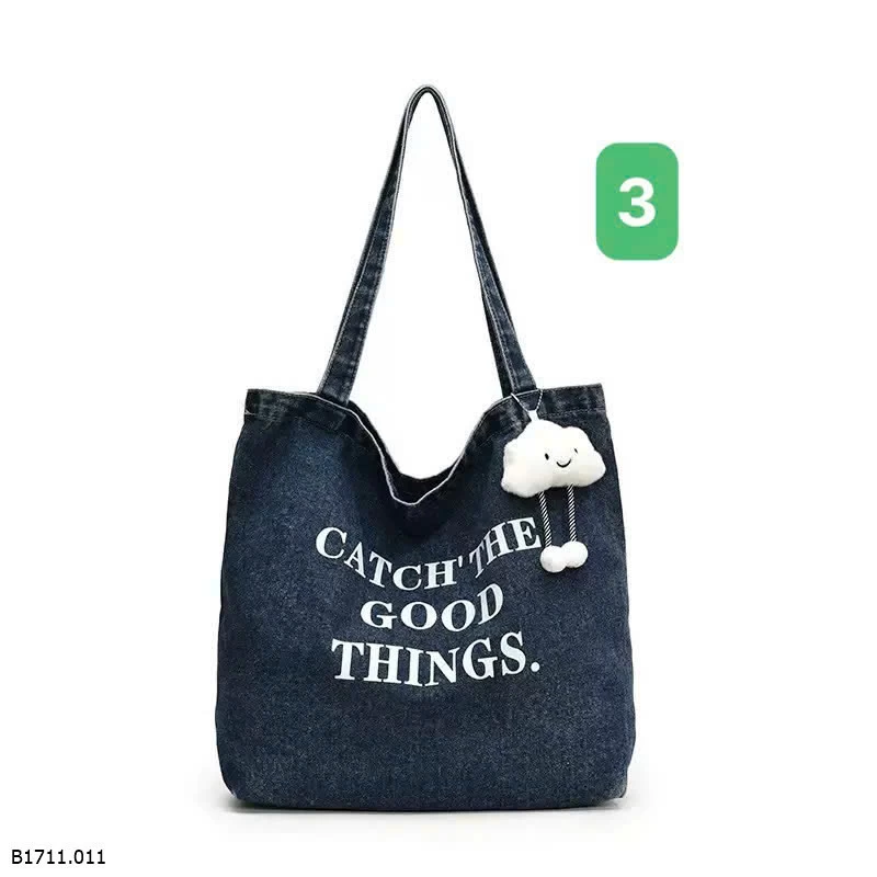TÚI TOTE DENIM CHO NỮ Giá sỉ 110k