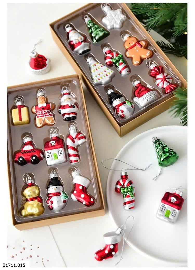 SET CHARM TREO CÂY THÔNG NOEL   Giá sỉ 120k