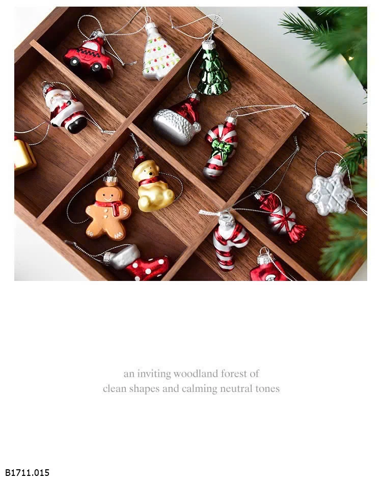 SET CHARM TREO CÂY THÔNG NOEL   Giá sỉ 120k