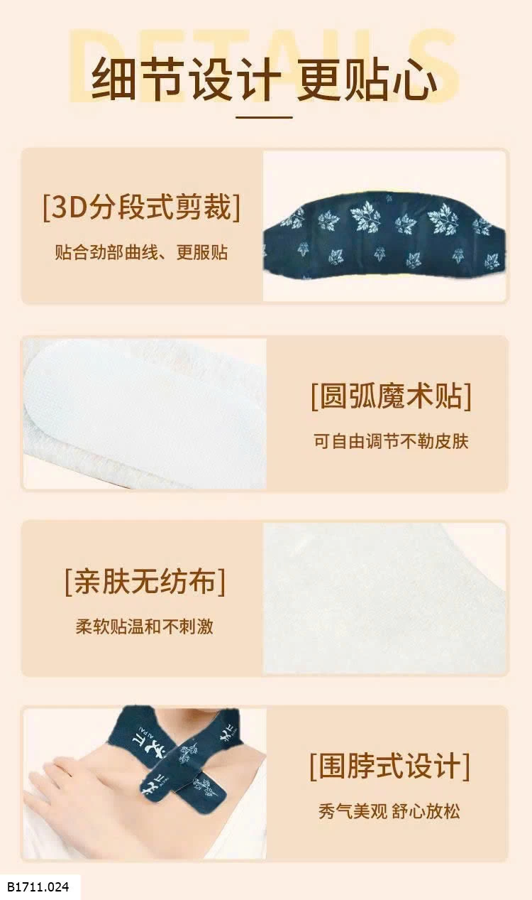 SET 30 MIẾNG QUẤN CỔ VAI GÁY NGẢI CỨU  Giá sỉ 100k/s