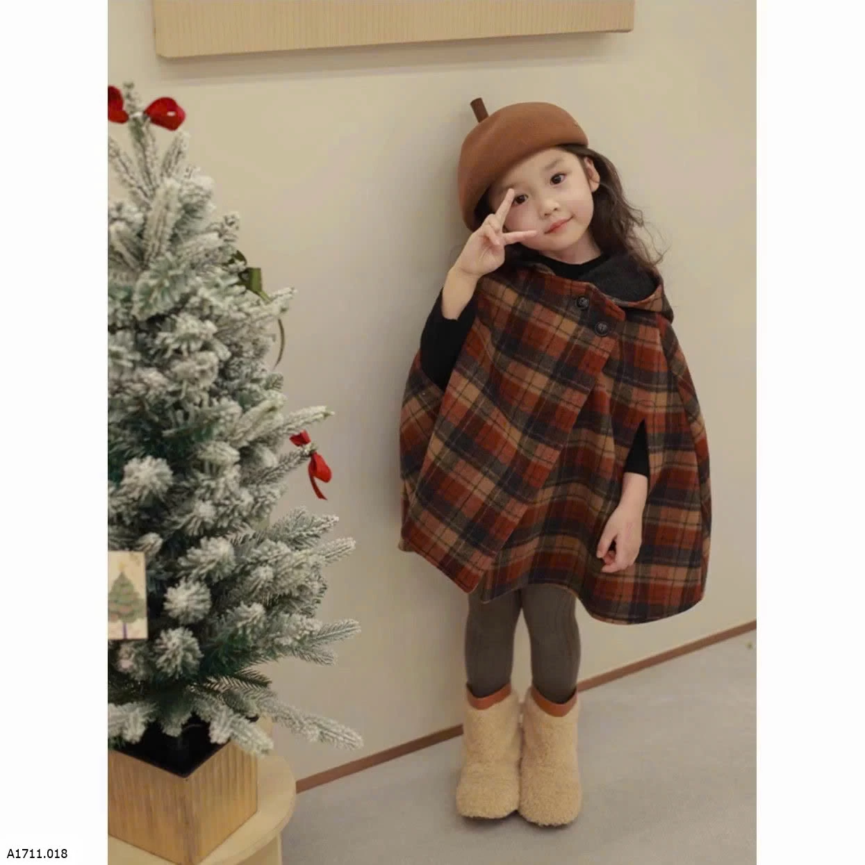 ÁO CHOÀNG DẠ CÓ MŨ BÉ GÁI  Giá sỉ 150k