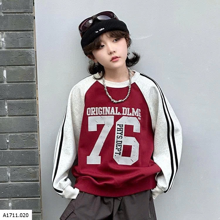 ÁO NỈ BÉ TRAI SIZE ĐẠI  Giá sỉ 200k