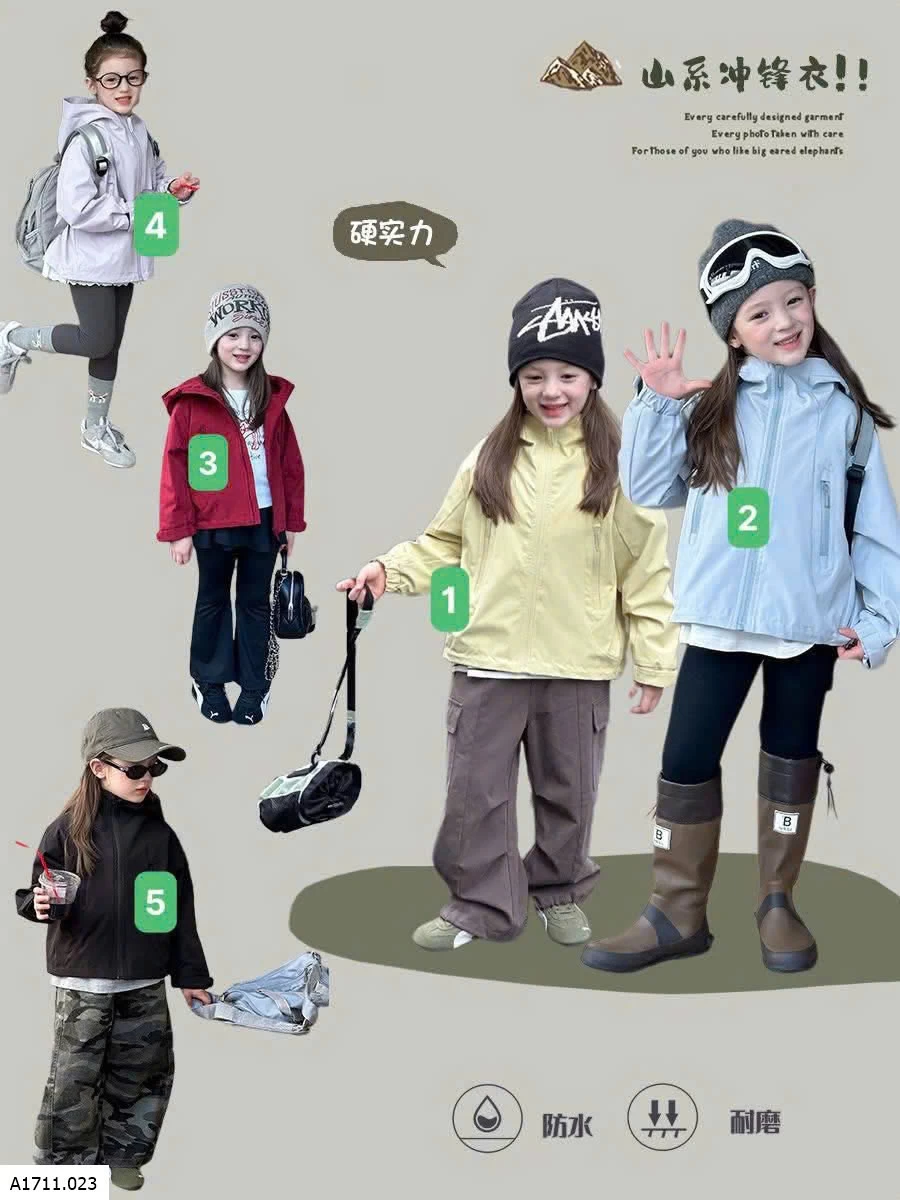 ÁO KHOÁC GIÓ AMBB  Giá sỉ sz 90-150: 225k sz 160: 240k  sz 170: 260k