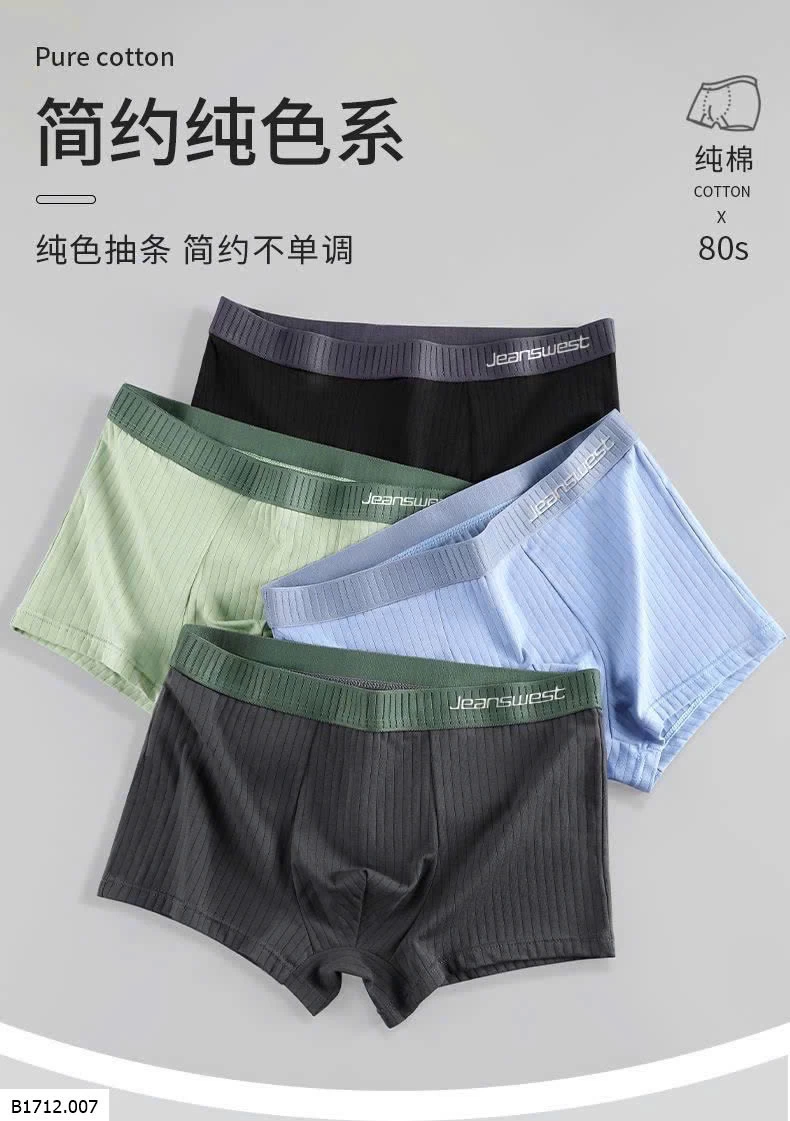 SET 4 QUẦN LÓT NAM JEANSWEST  Giá sỉ 140k