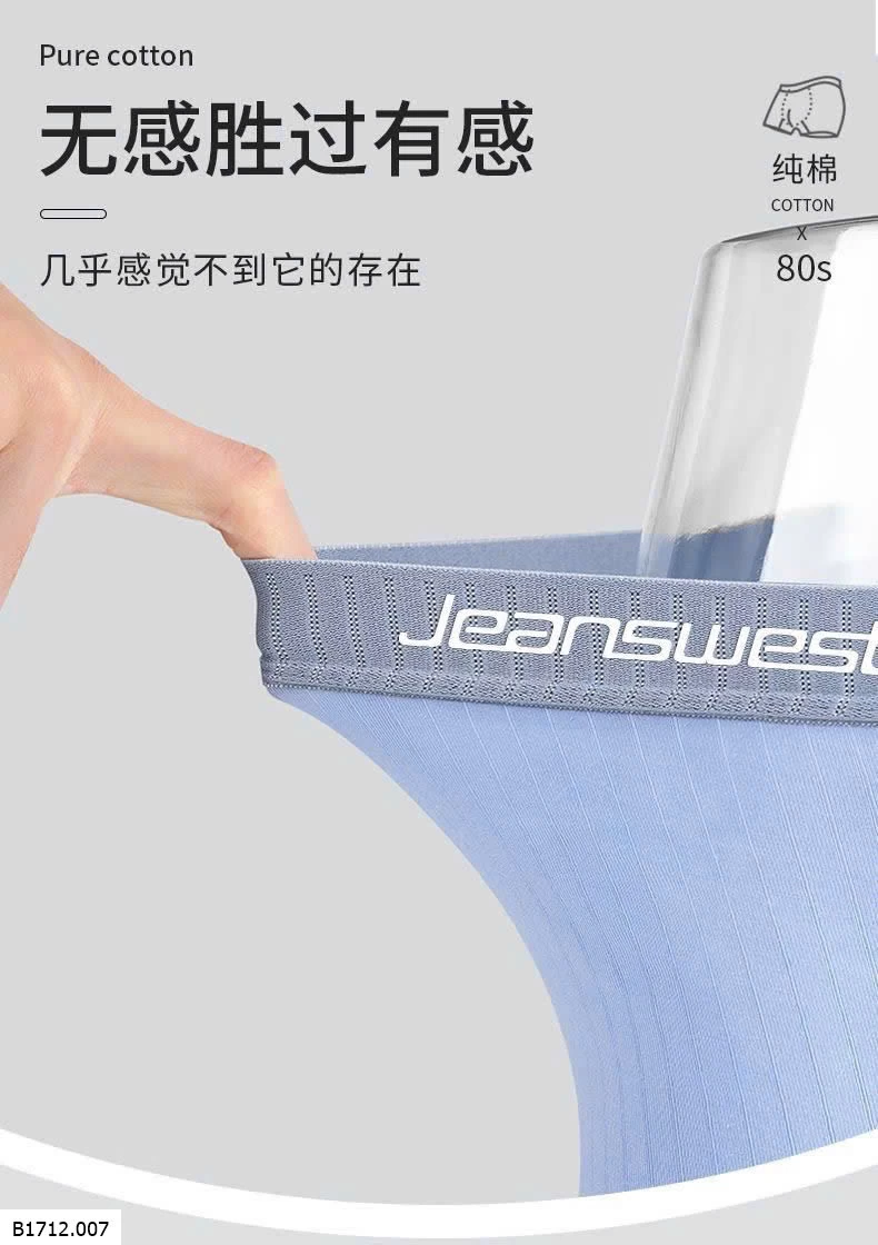 SET 4 QUẦN LÓT NAM JEANSWEST  Giá sỉ 140k