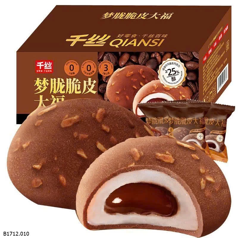 BÁNH MOCHI NHÂN CACAO PHỦ HẠT   Giá sỉ 95k