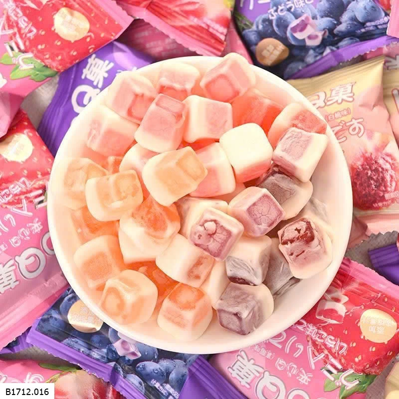 KẸO SỮA CHUA HOA QUẢ.  Giá sỉ 145k