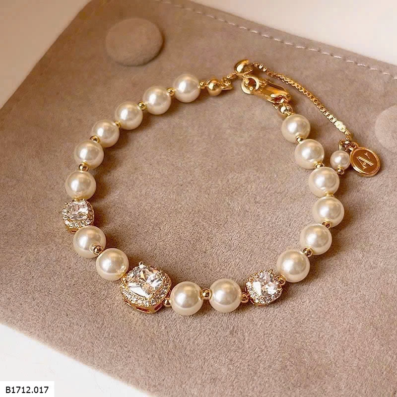 VÒNG TAY NGỌC TRAI GOLIC  Giá sỉ 145k