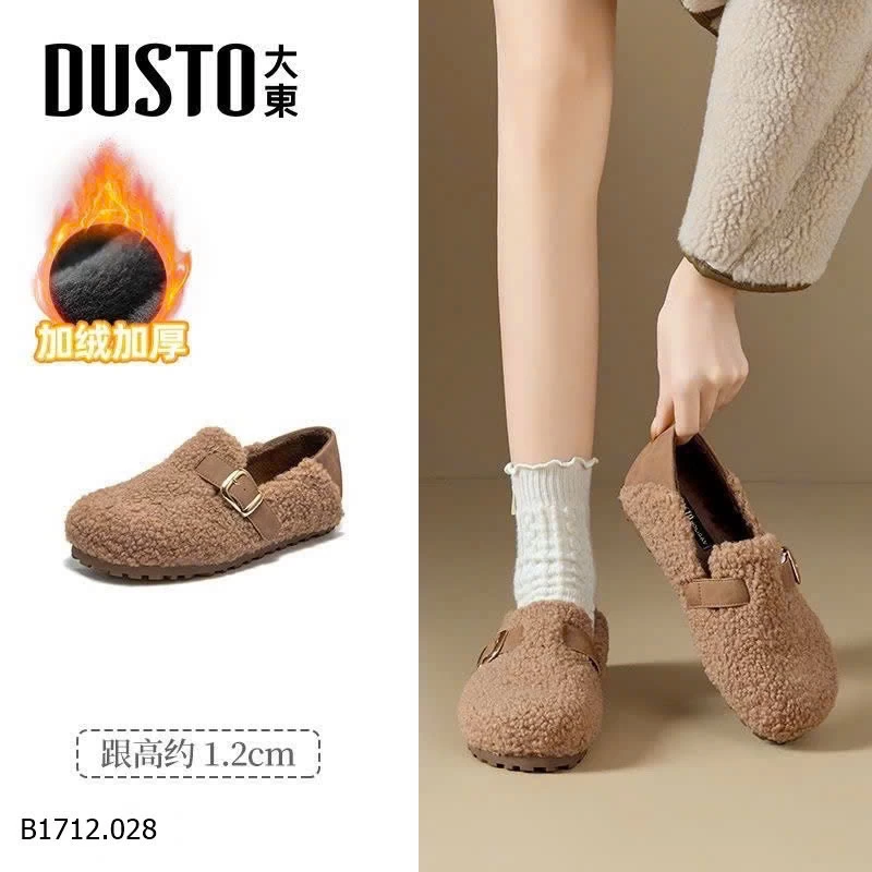 GIÀY LÔNG CỪU LÓT LÔNG DUSTO  Giá sỉ 325k