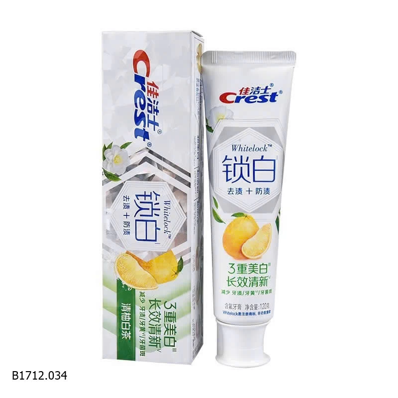 KEM ĐÁNH RĂNG GIỮ TRẮNG CREST  Giá sỉ 112k/2 tuyp 