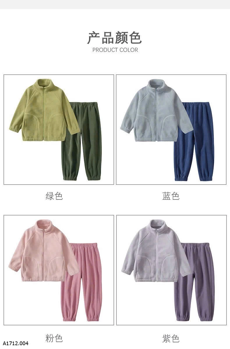 BỘ NỈ LÔNG CỪU TRẺ EM MAMDAD  Giá sỉ Size  110 120 130: #150k Size 140 150: #170k Size 160 170: #200ka