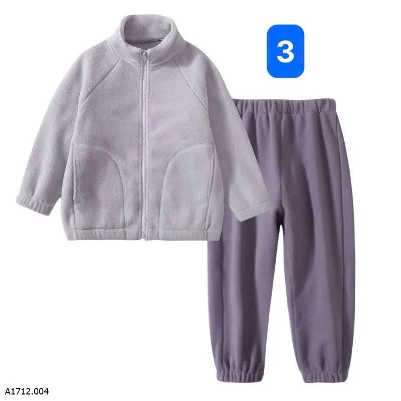 BỘ NỈ LÔNG CỪU TRẺ EM MAMDAD  Giá sỉ Size  110 120 130: #150k Size 140 150: #170k Size 160 170: #200ka