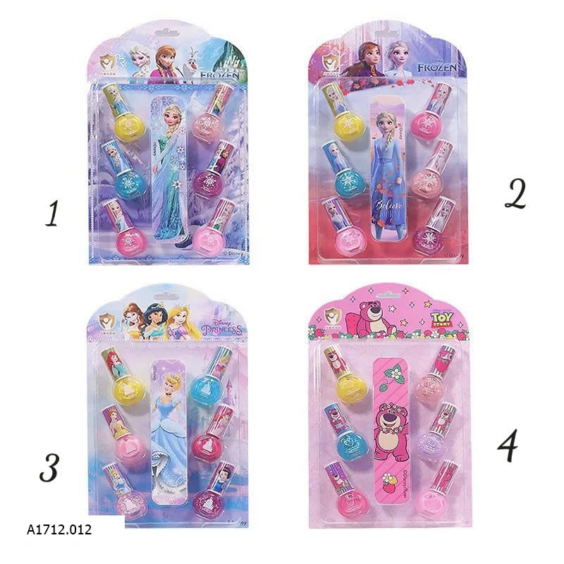 SET SƠN MÓNG TAY DISNEY BG   Giá sỉ m1-4    100k m5-8    65k