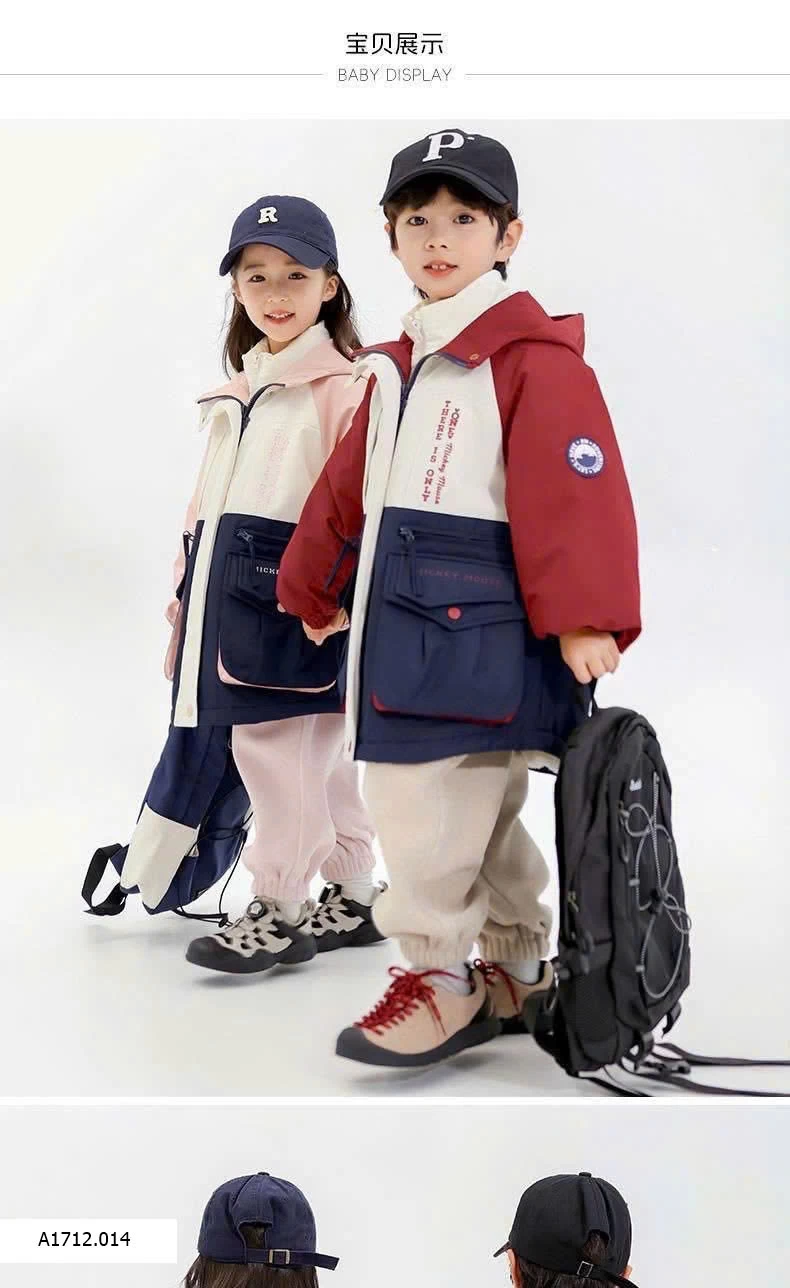 ÁO KHOÁC TRẺ EM  Giá sỉ 250k