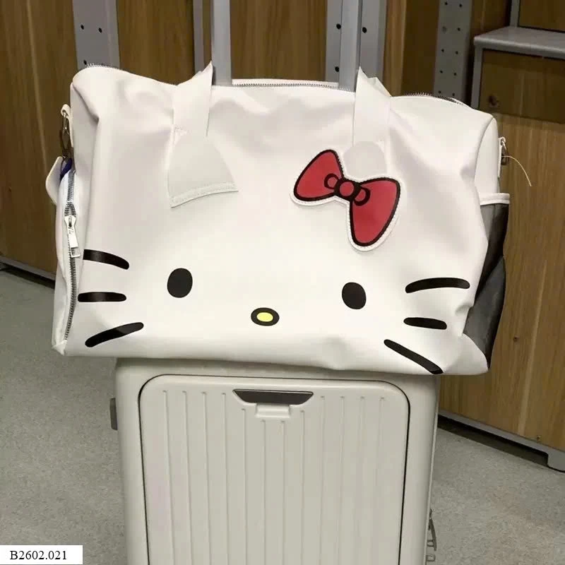 TÚI DU LỊCH MÈO   HELLOKITTY DỄ THƯƠNG  Sỉ 106k