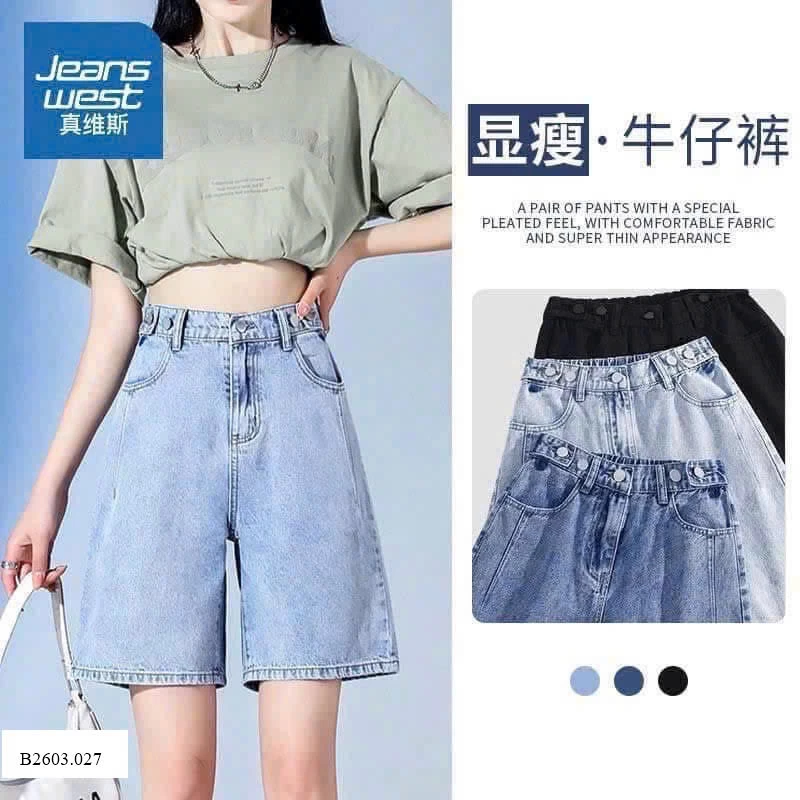 QUẦN SHORT JEAN NỮ NHÀ JW   Sỉ 129k