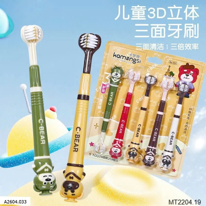 SET 5 BÀN CHẢI ĐÁNH RĂNG  Sỉ  32k/set 5 chiếc